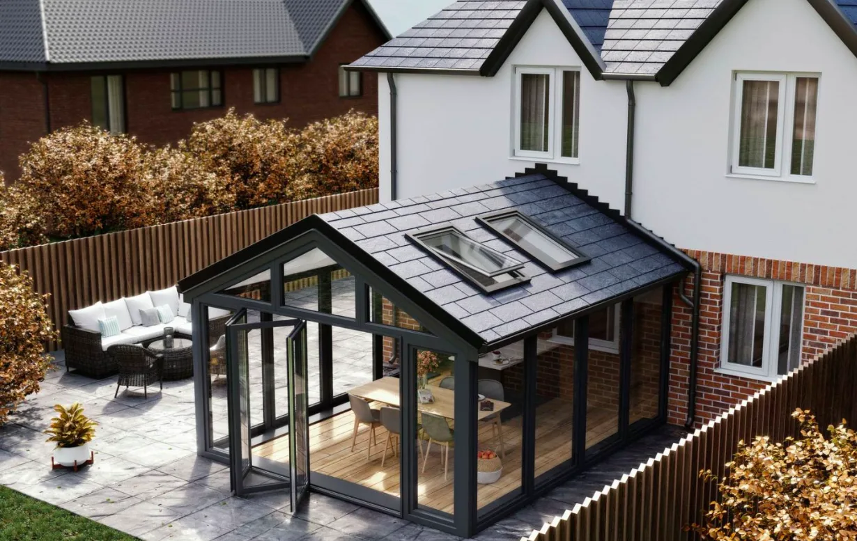 Replacement tiled conservatory roofs